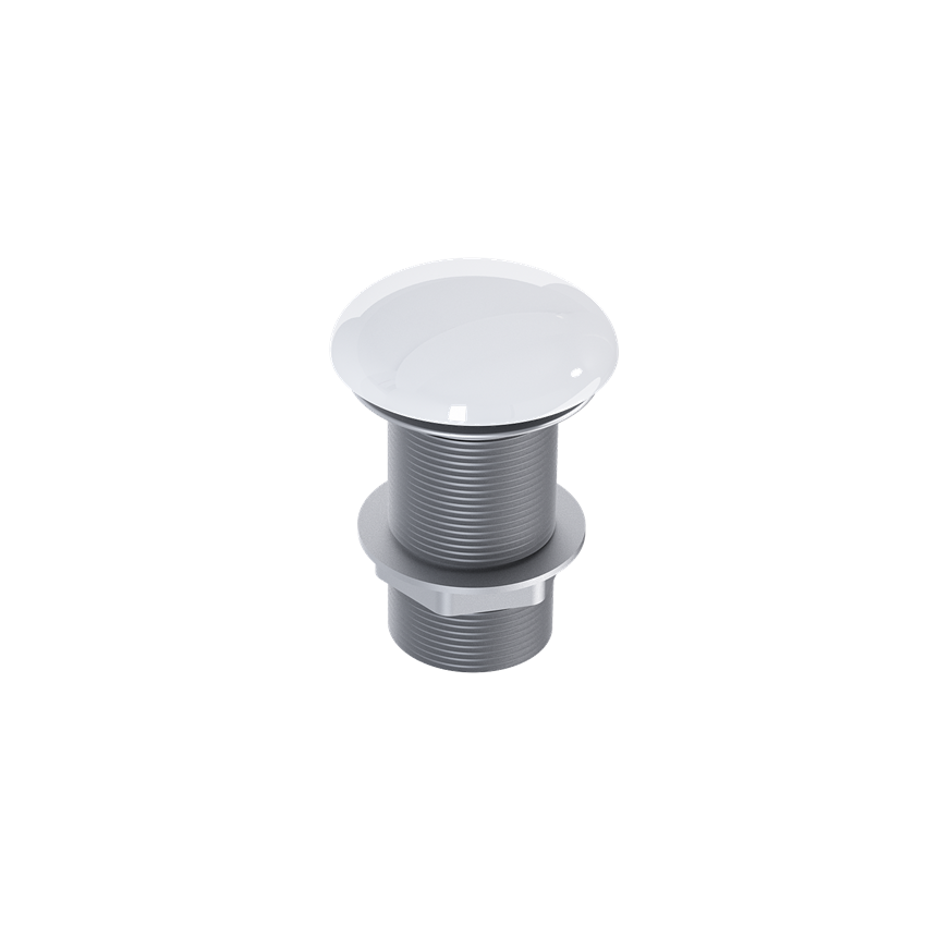 Korek umywalkowy niezamykany bez przelewu white hg Elita