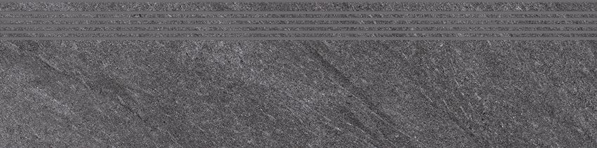 Płytka stopnicowa 29,8x119,8 cm Cersanit Bolt dark grey