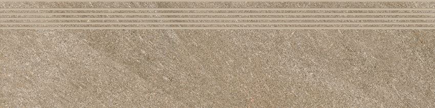 Płytka stopnicowa 29,8x119,8 cm Cersanit Bolt brown