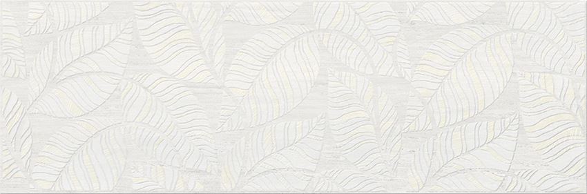 Płytka dekoracyjna 19,8x59,8 cm Cersanit Livi cream inserto leaves