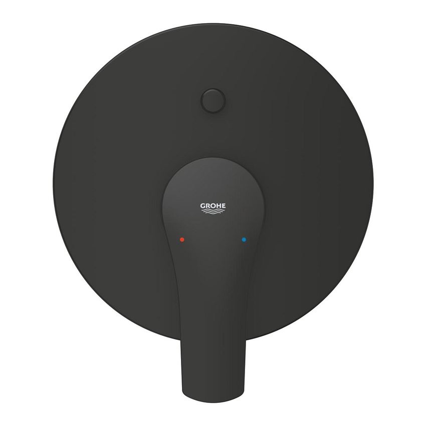 Bateria wannowa jednouchwytowa podtynkowa matte black Grohe Eurosmart