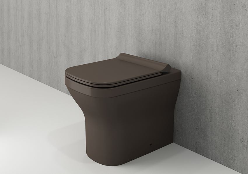 Miska WC stojąca bez deski Matt Brown Bocchi Firenze