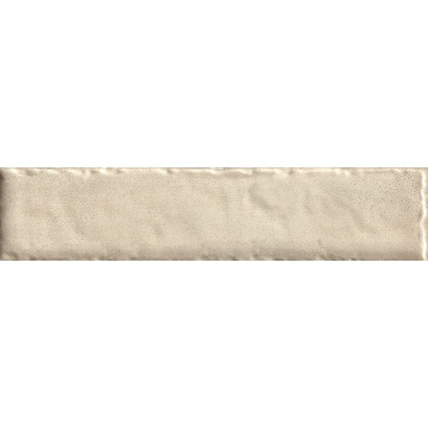 Płytka ścienna 6,5x29,8 cm Paradyż Monpelli Ivory Mix Cegiełka Struktura Połysk