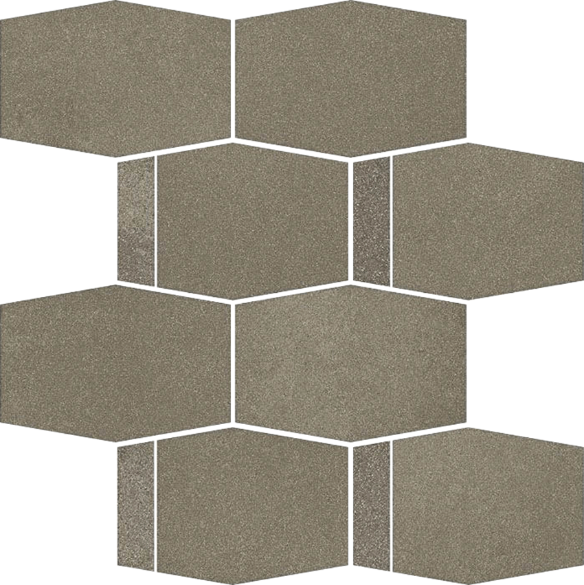 Paradyż Naturstone Umbra Mozaika Cięta Hexagon Mix 23,3x28,6 cm