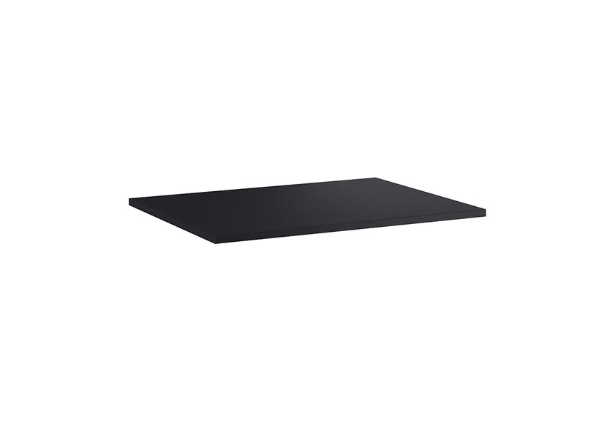 Blat do szafki łazienkowej 80 cm czarny mat Roca
