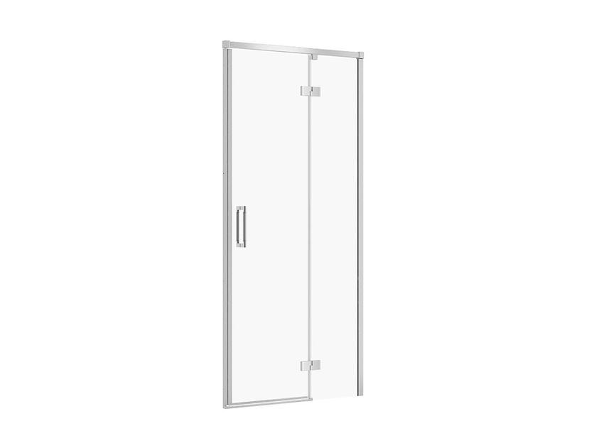 Drzwi prysznicowe prawe profile chrom 90x195 cm Cersanit Larga