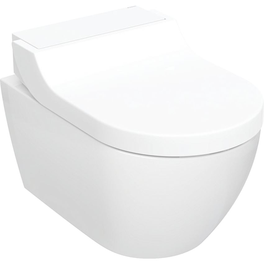 Urządzenie WC z funkcją higieny intymnej, wisząca miska WC, biały, KeraTect/panel dekoracyjny biały Geberit AquaClean Tuma Comfort 