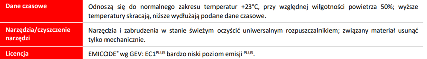 Żywica silikatowa Sopro SH 649 karta techniczna