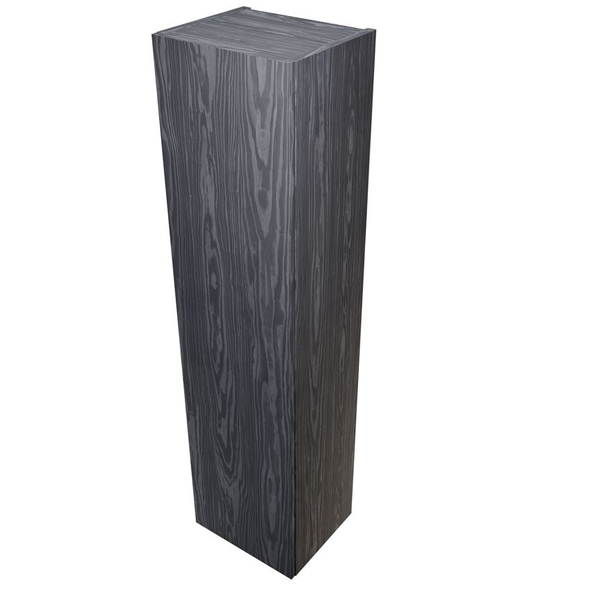 Słupek łazienkowy wiszący 40x160 cm nero IÖ Wood Milenium