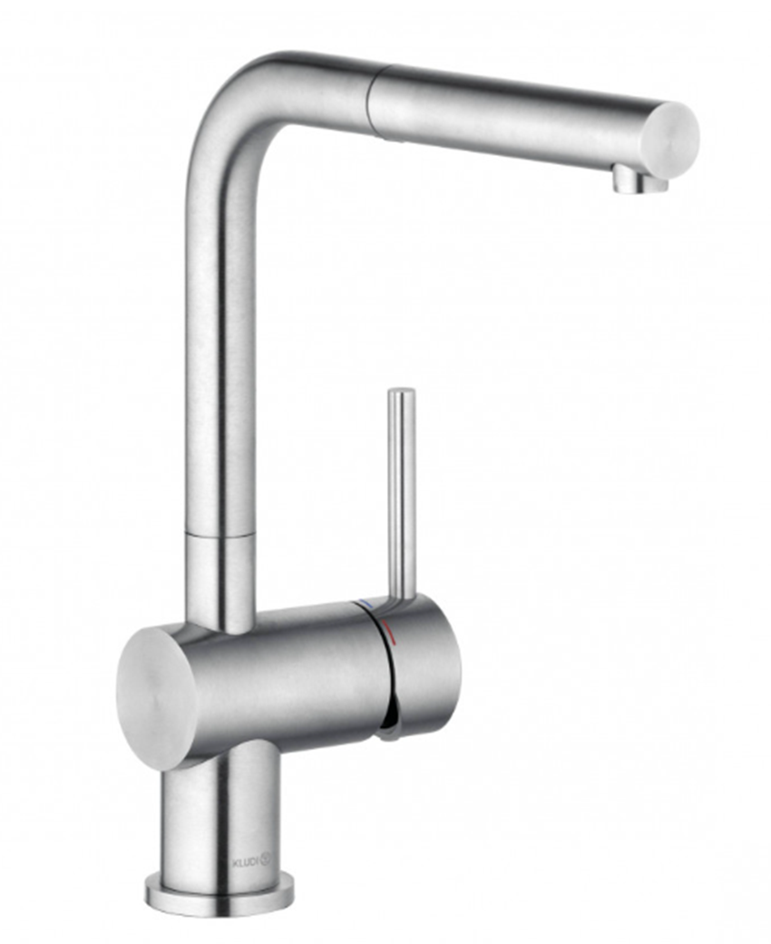 Bateria kuchenna Kludi L Steel 45851F877
