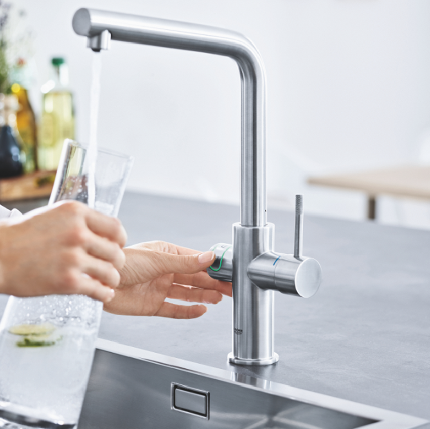 Bateria kuchenna z filtrem Grohe Blue Home 31454DC1