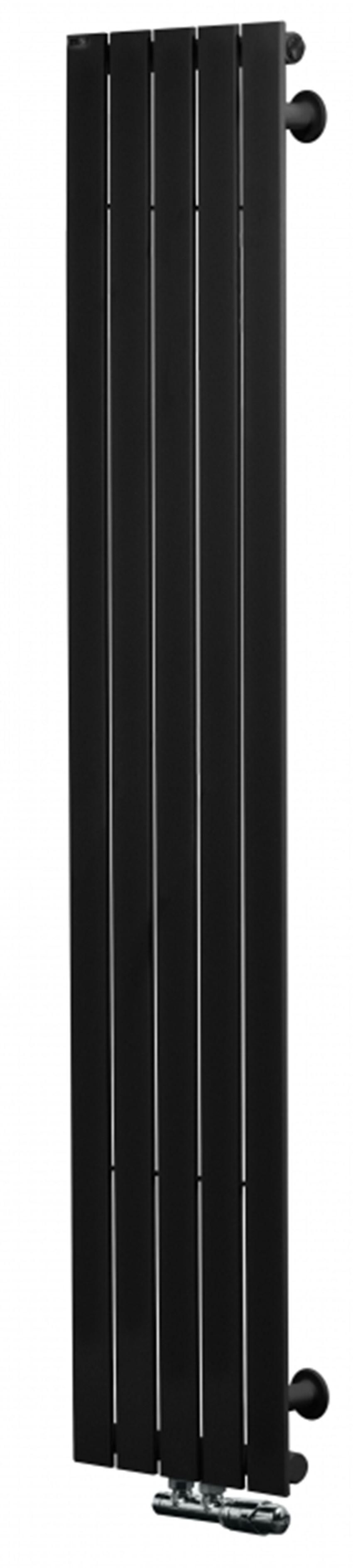 Grzejnik łazienkowy, 34x165 cm czarny mat IÖ Fan