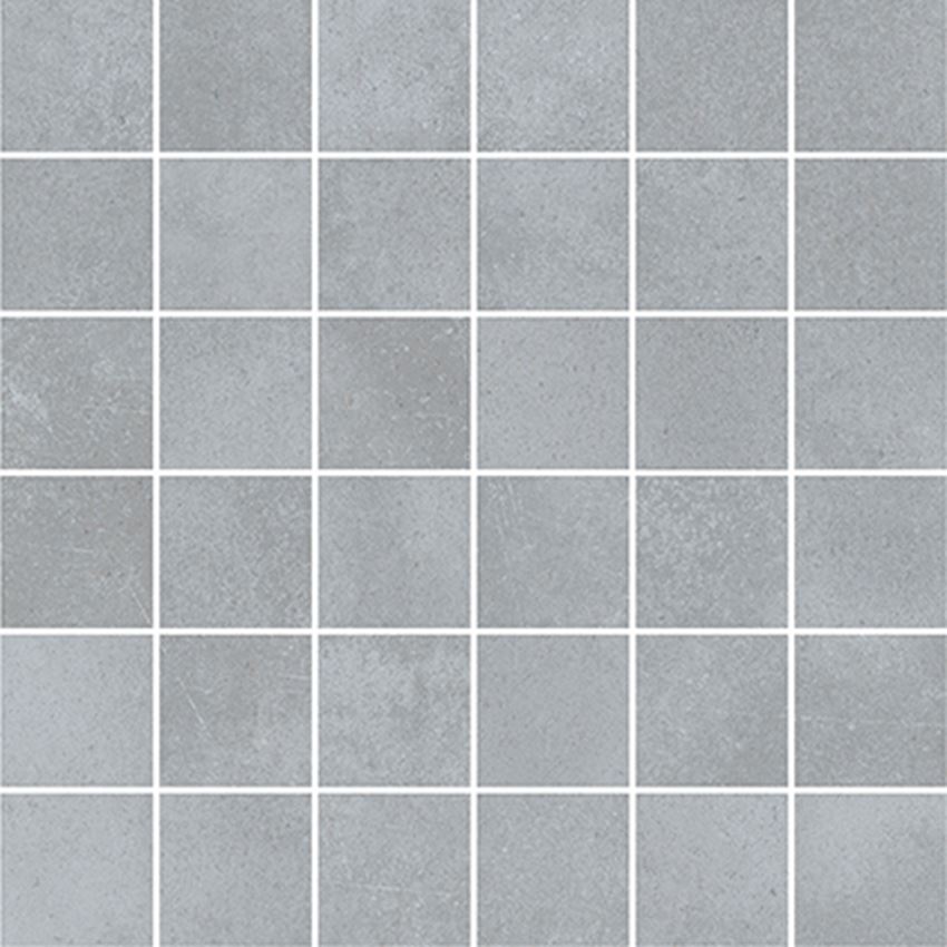 Mozaika 29,8x29,8 cm Cersanit Velvet Concrete light grey