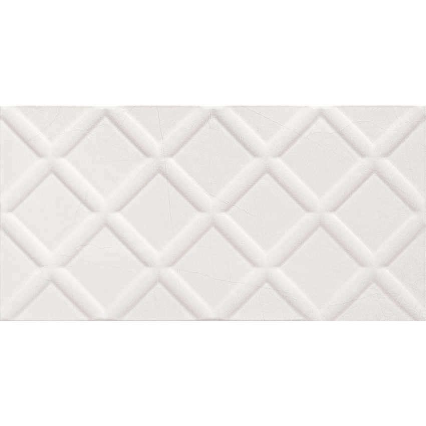 Płytka ścienna 60,8x30,8 cm Domino Idylla White STR