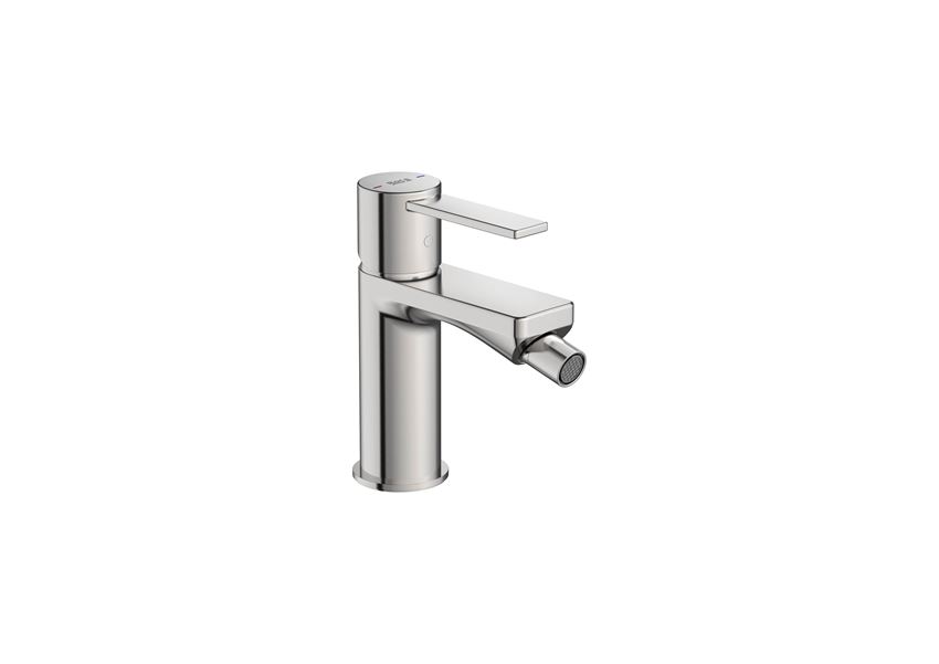 Bateria bidetowa bez korka inox Roca Targa
