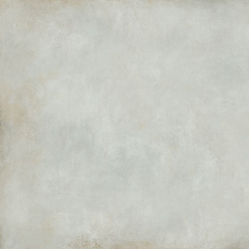 Płytka ścienno-podłogowa 79,8x79,8 cm Tubądzin Patina Plate white MAT
