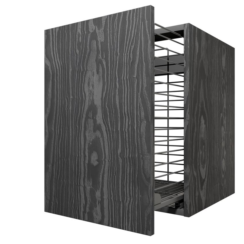 Moduł z koszem cargo 40 cm nero IÖ Wood Milenium