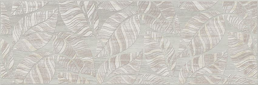 Płytka dekoracyjna 19,8x59,8 cm Cersanit Livi beige inserto leaves