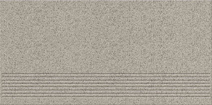 Płytka stopnicowa 29,7x59,8 cm Opoczno Kallisto Grey Steptread