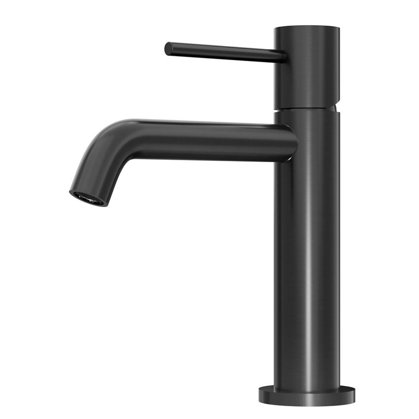 Bateria umywalkowa stojąca black gun metal IÖ Luvia