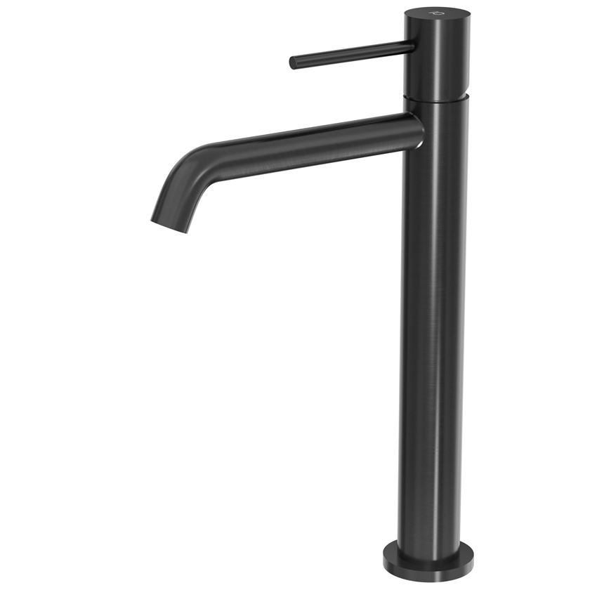 Bateria umywalkowa nablatowa black gun metal IÖ Luvia