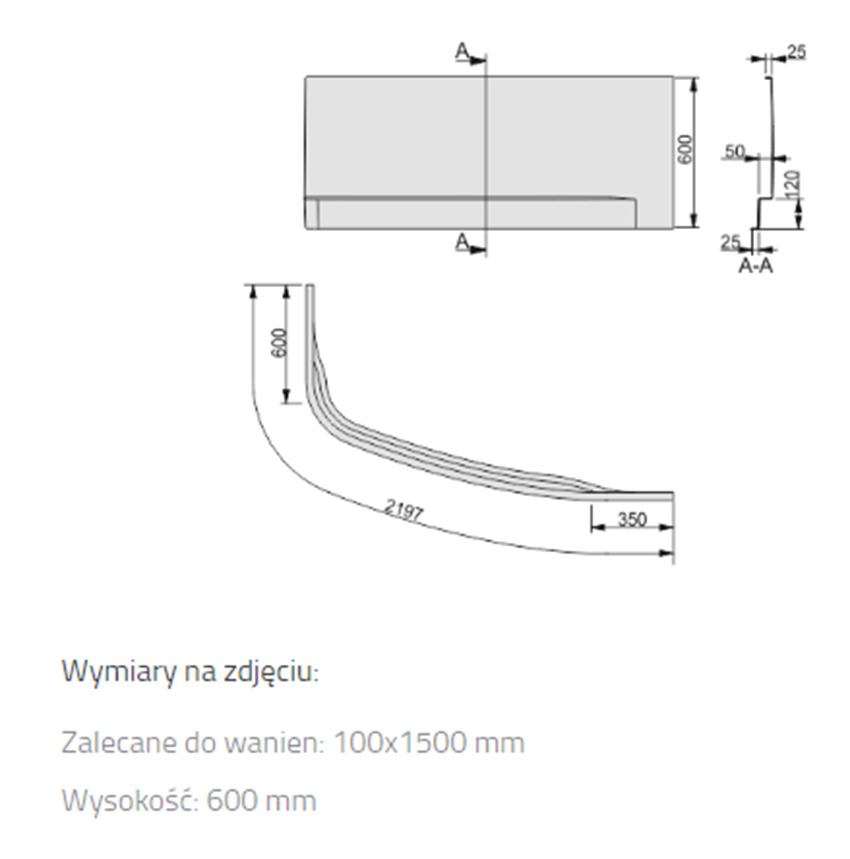 Obudowa Sanplast Free Line 620-040-1540-01-000 rys techniczny