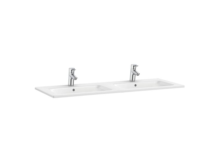 Umywalka meblowa slim podwójna 120 cm Roca Gap