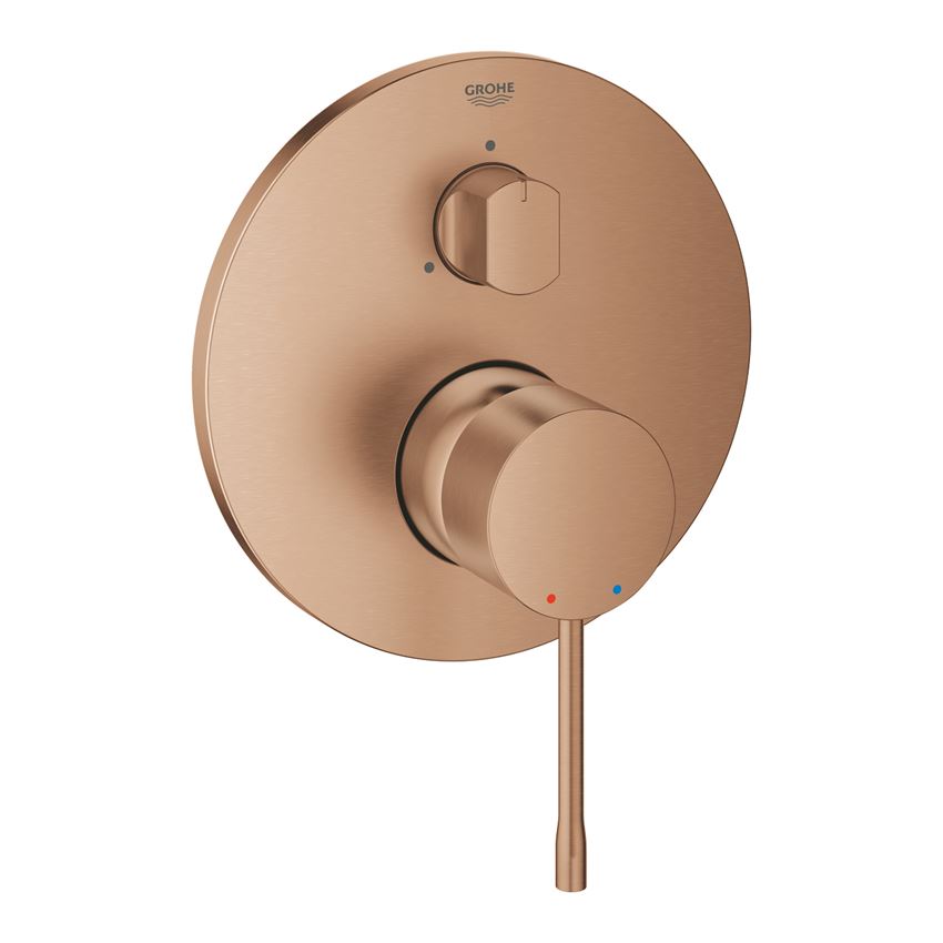 Jednouchwytowa bateria do obsługi trzech wyjść wody brushed warm sunset Grohe Essence