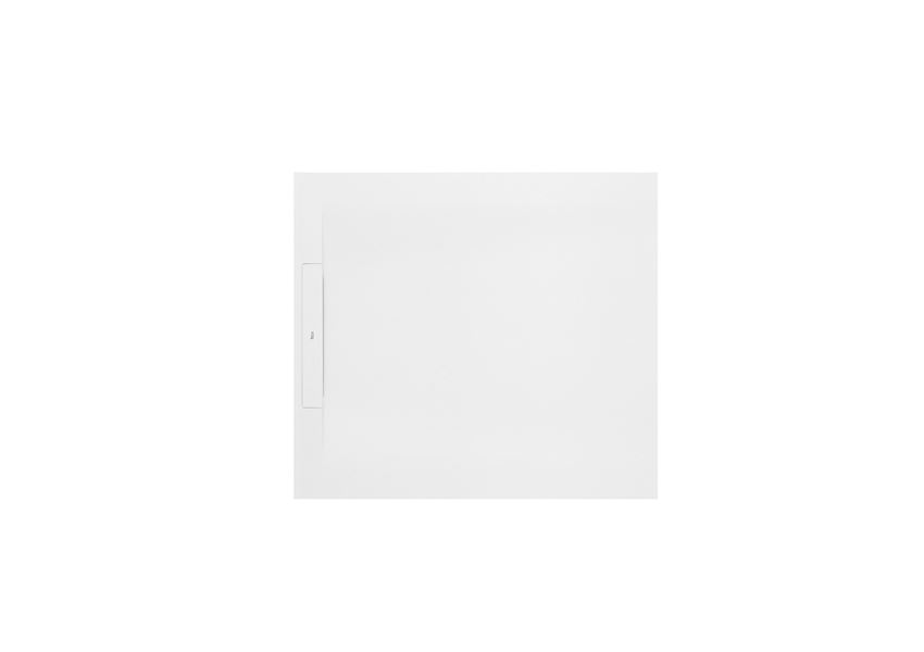 Brodzik kwadratowy STONEX® z ukrytym odpływem biały Roca Pyros