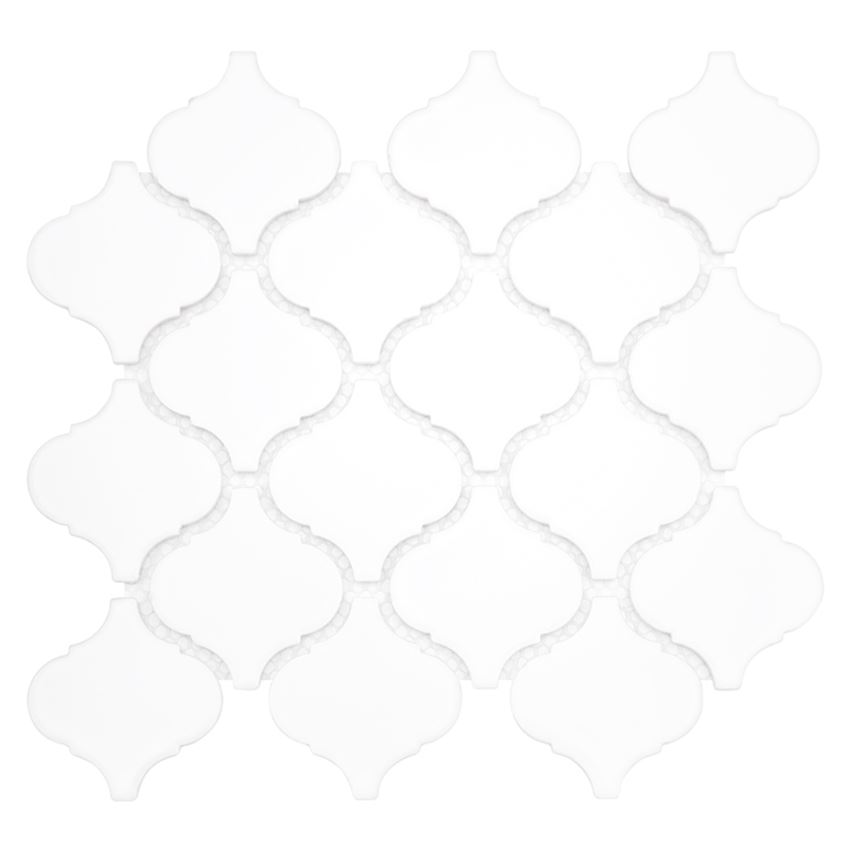 Mozaika gresowa 25x27,6 cm Dunin Mini Arabesco WHITE