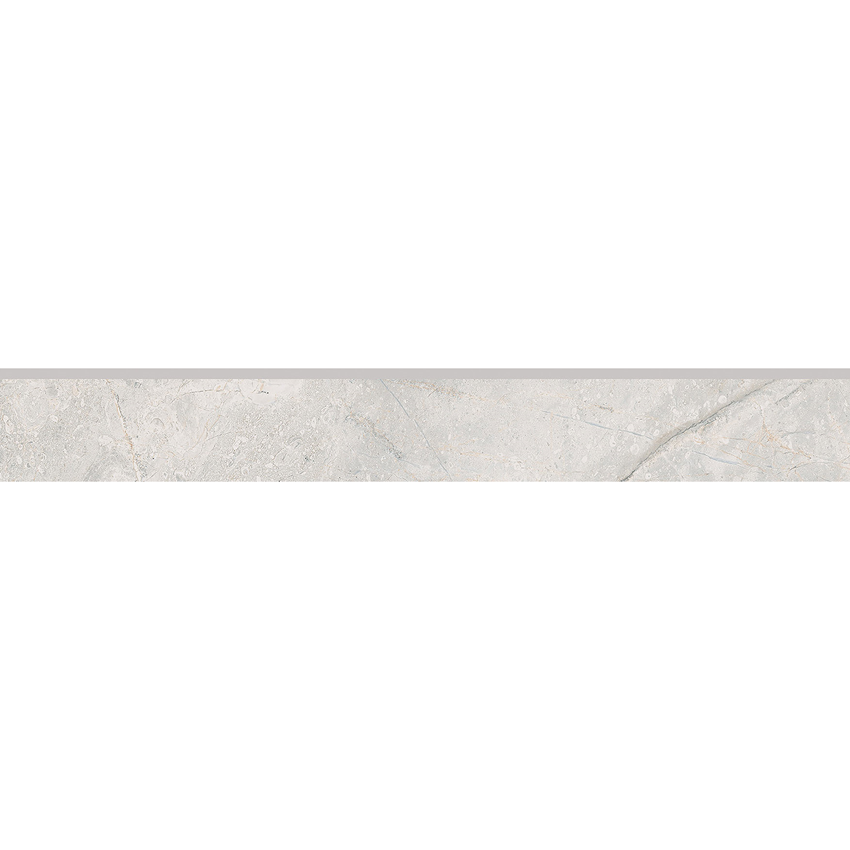 Płytka cokołowa 8x59,7 cm Cerrad Masterstone White POLER