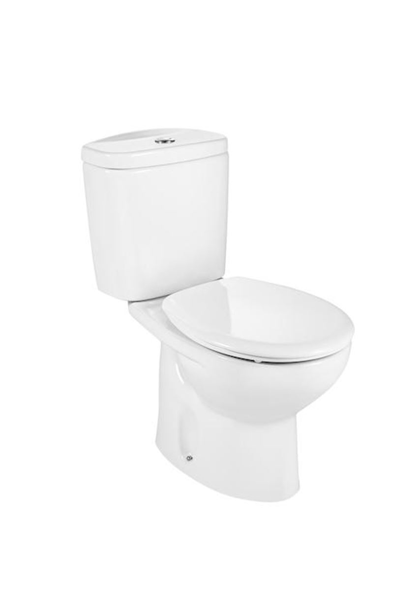 Miska WC pionowa do kompaktu WC 37x66,5 cm Roca Victoria 