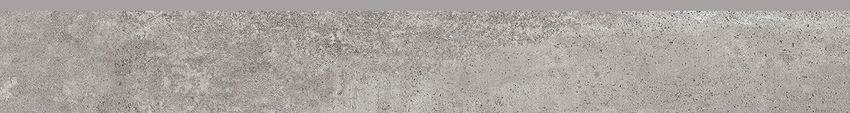 Płytka cokołowa 8x60 cm Cerrad Softcement silver Mat