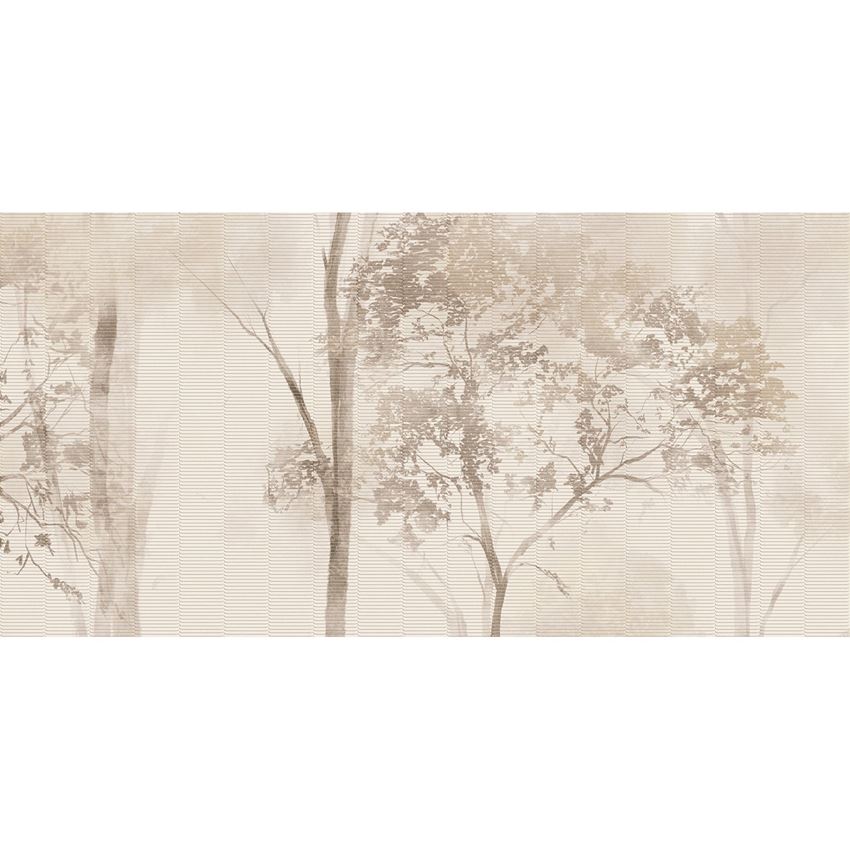 Dekor gresowy 59,8x119,8 cm Tubądzin Tropical Forest Right C