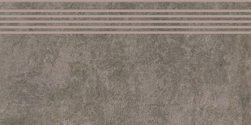 Płytka stopnicowa 29,8x59,8 cm Cersanit Morenci grey