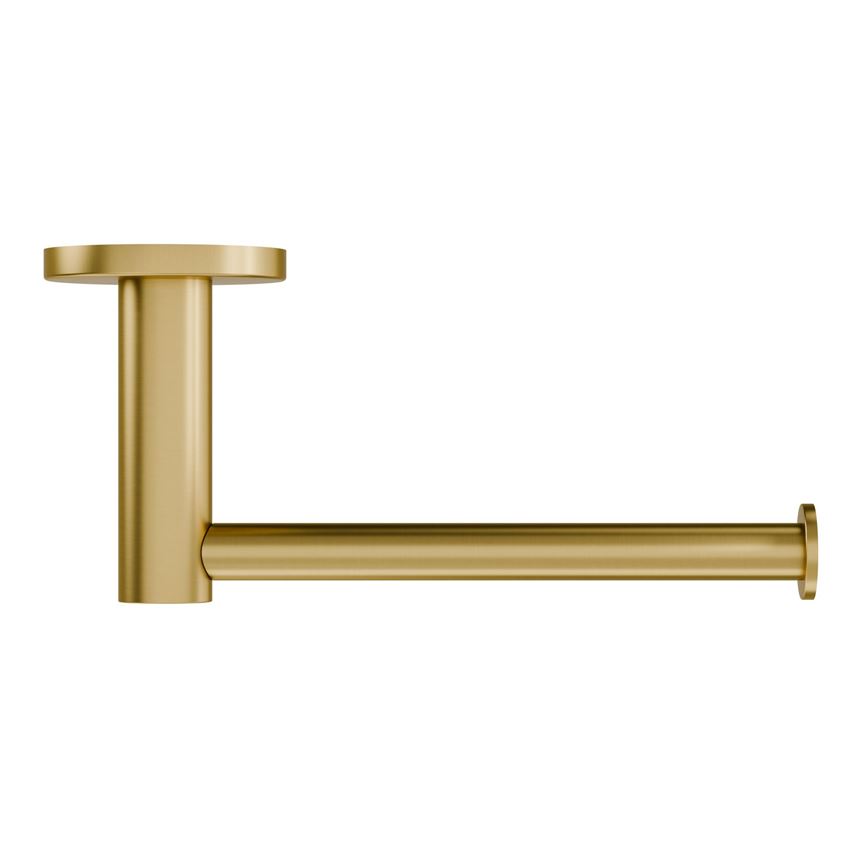 Uchwyt na papier toaletowy bez pokrywy brushed gold IÖ Luvia