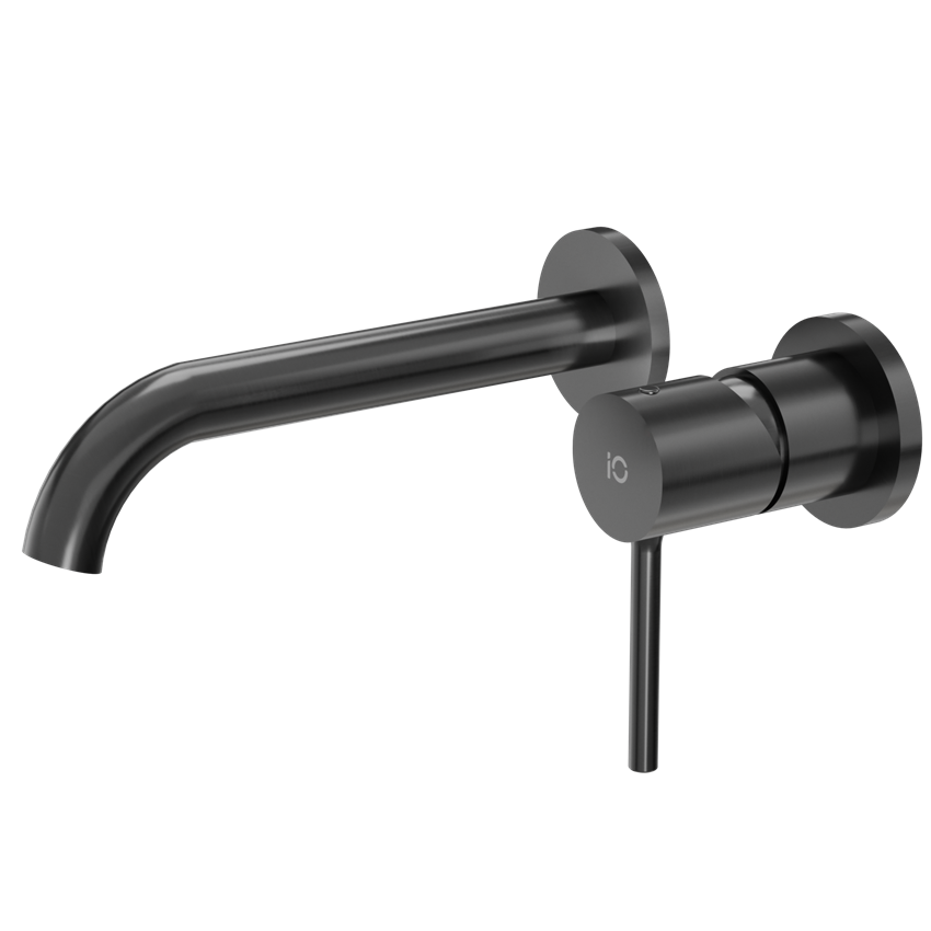 Bateria umywalkowa podtynkowa black gun metal IÖ Luvia