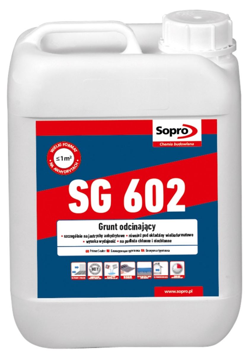 Grunt odcinający 5 kg Sopro SG 602