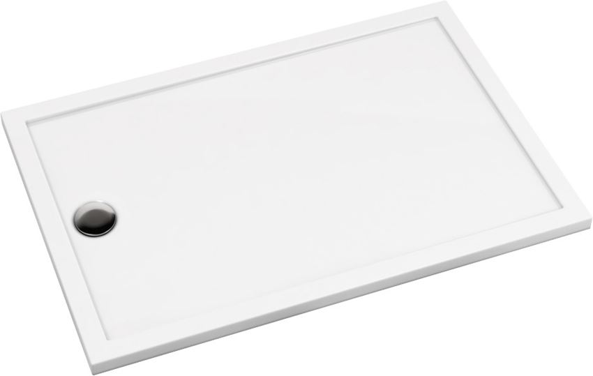 Brodzik prostokątny 120x80 cm biały Deante Prizma