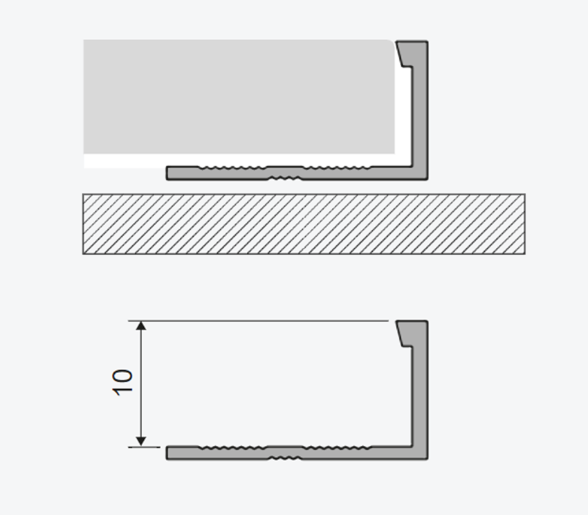 Profil Excellent LIPLAP.10/250 rys techniczny