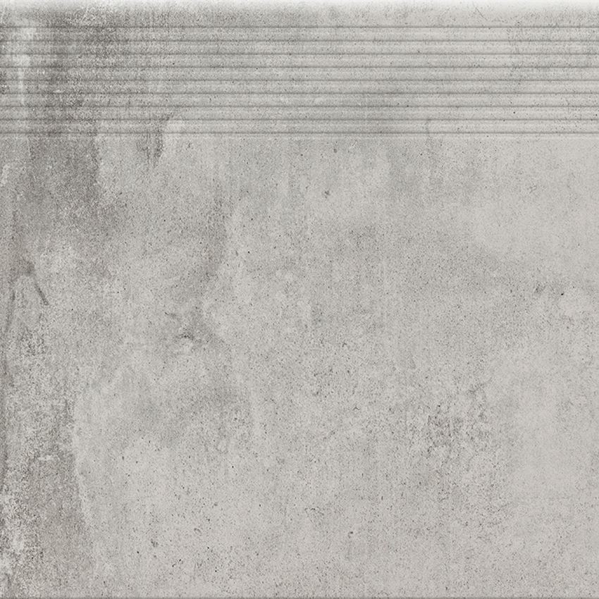 Płytka stopnicowa 30x30 cm Cerrad Stopnica Piatto gris 