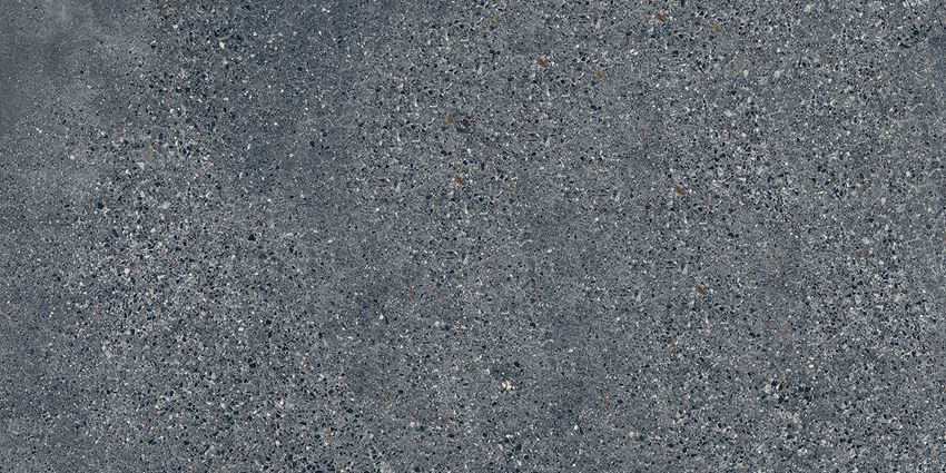Płytka ścienno-podłogowa 59,8x119,8 cm Tubądzin Terrazzo graphite MAT