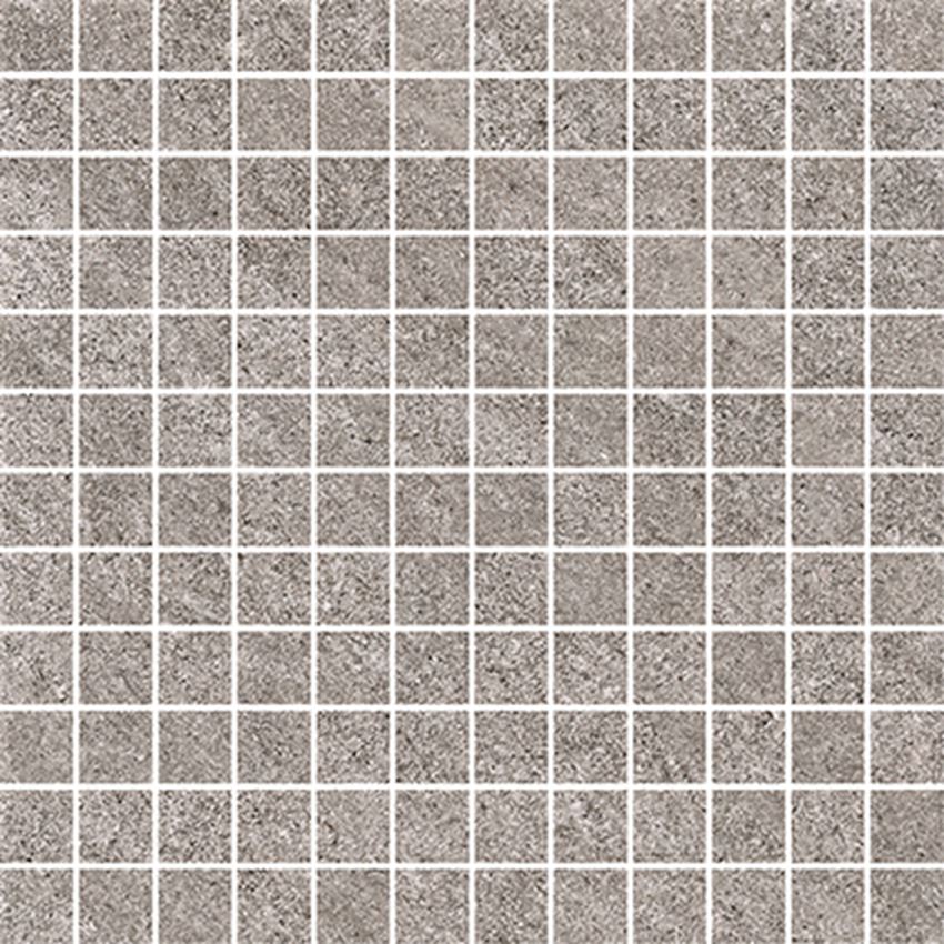 Mozaika 29,8x29,8 cm Cersanit Bolt light grey mosaic matt ssq
