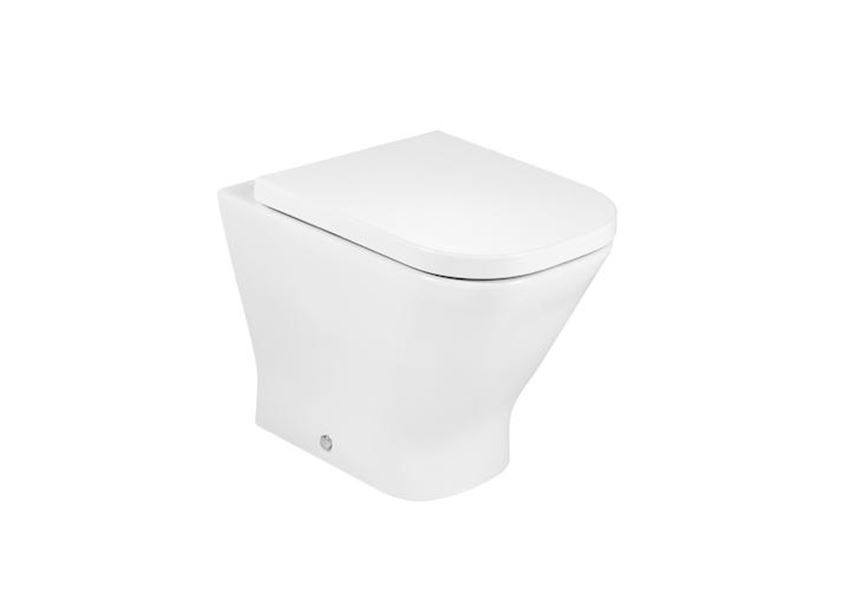 Miska WC stojąca z powłoką MaxiClean 35x54x40 cm Roca Gap 