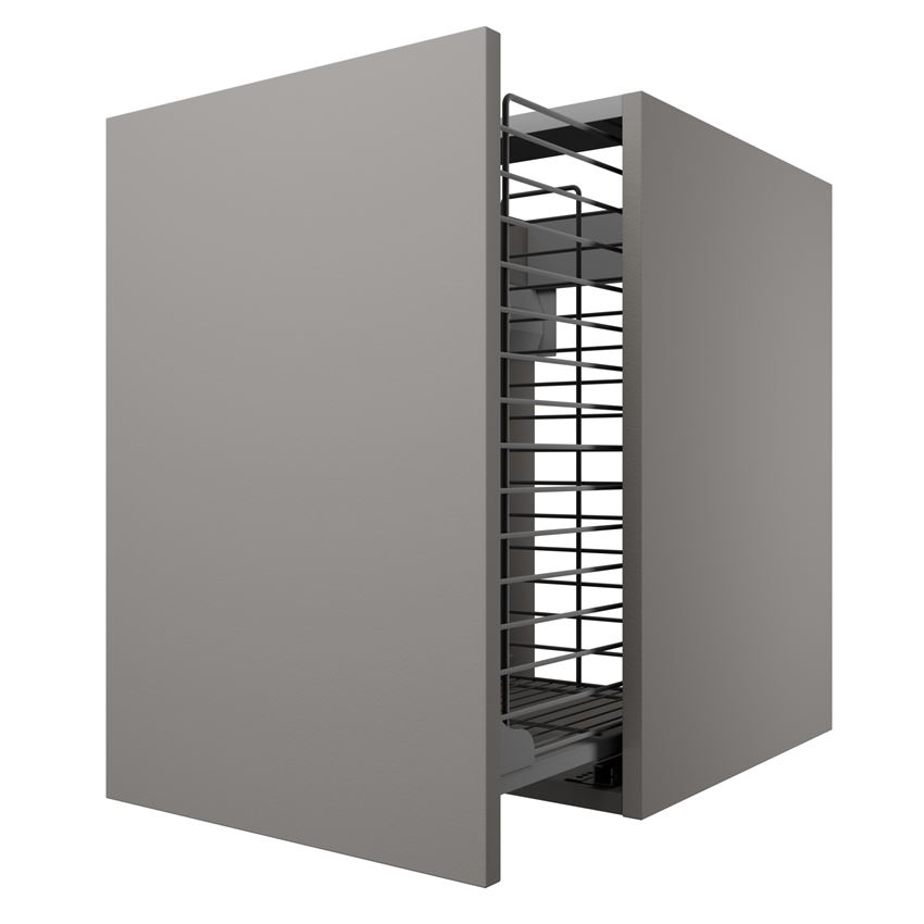 Moduł z koszem cargo 40 cm IÖ Wood Szary Kubanit