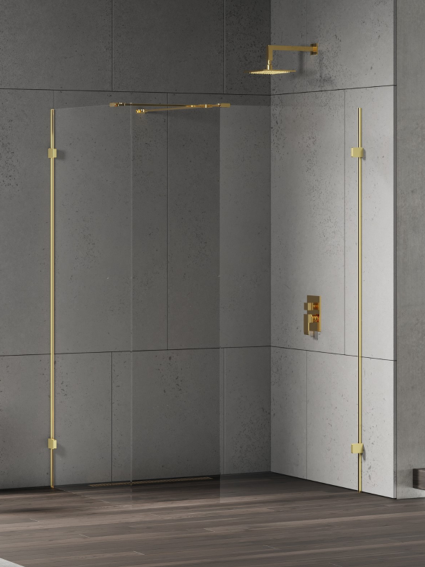 Kabina walk-in New Trendy Eventa Gold Shine EXK-4870