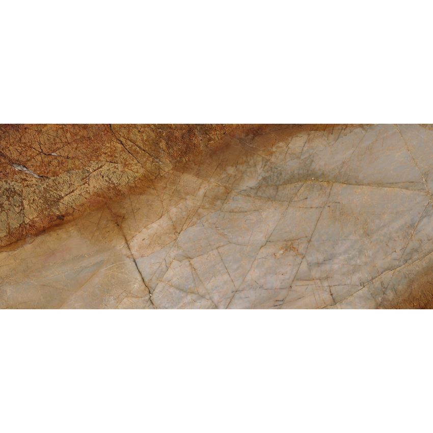 Płytka uniwersalna 119,8x279,8 cm Paradyż Abstract Rust Gres Szkl. Rekt. Poler