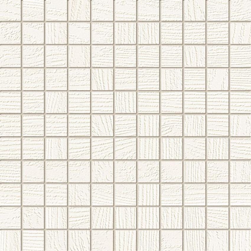 Mozaika ścienna 29,8x29,8 cm Tubądzin Timbre white