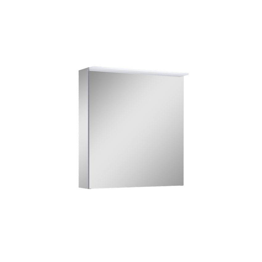 Szafka wisząca z lustrem i panelem LED 60 cm Elita 60 1D Premium