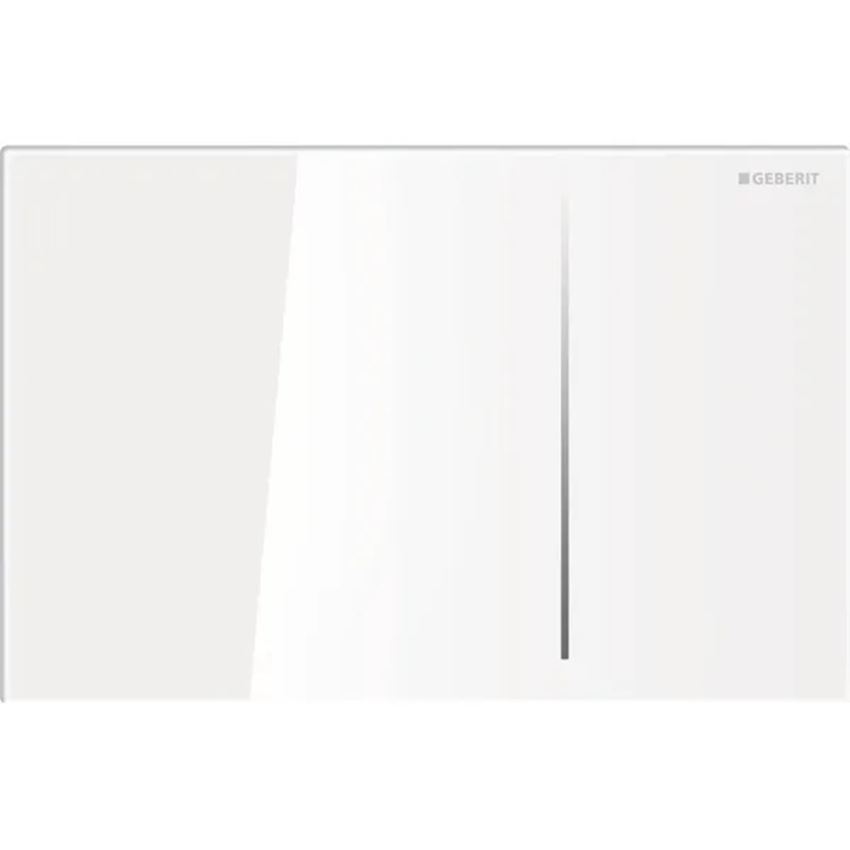 Przycisk spłukujący biały/szkło Geberit Sigma70